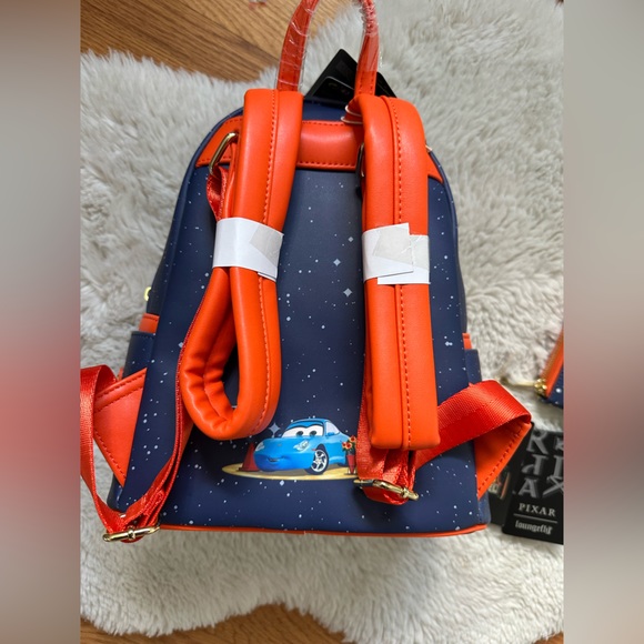 🚨NEW🚨Cars Cozy Cone Motel Glow Backpack & Wallet- Loungefly - Picture 12 of 15